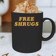 Free Shrugs Don't Care Introvert Graphic Print Coffee Mug Free Shrugs Don't Care Introvert Graphic Print Coffee Mug
