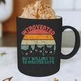 Introverted But Willing To Discuss Cats Graphic Print Coffee Mug Introverted But Willing To Discuss Cats Graphic Print Coffee Mug