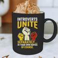 Introverts Unite Introvert Antisocial Anti Social Graphic Print Coffee Mug Introverts Unite Introvert Antisocial Anti Social Graphic Print Coffee Mug