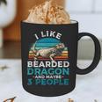 Retro Bearded Dragon Introvert For Lizard Lovers Graphic Print Coffee Mug Retro Bearded Dragon Introvert For Lizard Lovers Graphic Print Coffee Mug