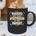 Sarcastic For Deep Thinkers Introverts Groovy Graphic Print Coffee Mug