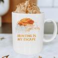 Hunting Is My Escape Introvert Hunter Antisocial Raglan Baseball Tee Graphic Print Coffee Mug Hunting Is My Escape Introvert Hunter Antisocial Raglan Baseball Tee Graphic Print Coffee Mug