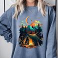 Id Rather Be Camping Great Outdoors Love Glamping Introvert Comfort Colors Sweatshirt Blue Jean Id Rather Be Camping Great Outdoors Love Glamping Introvert Comfort Colors Sweatshirt Blue Jean