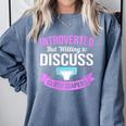 Introvert Hippie Mom Cloth Diapers Crunchy Mama Comfort Colors Sweatshirt Blue Jean Introvert Hippie Mom Cloth Diapers Crunchy Mama Comfort Colors Sweatshirt Blue Jean