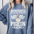Pigeon Racing Introvert Pigeon Breeder Homing Pigeon Comfort Colors Sweatshirt Blue Jean Pigeon Racing Introvert Pigeon Breeder Homing Pigeon Comfort Colors Sweatshirt Blue Jean