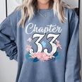 1988 Happy Birthday Chapter 33 Year Old Women Book Lover Comfort Colors Sweatshirt Denim 1988 Happy Birthday Chapter 33 Year Old Women Book Lover Comfort Colors Sweatshirt Denim
