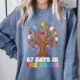 67 Days In The Books Reading Teacher 67th Day Of School Kids Comfort Colors Sweatshirt Denim 67 Days In The Books Reading Teacher 67th Day Of School Kids Comfort Colors Sweatshirt Denim
