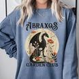 Abraxos Flower Garden Club Book Lover Fantasy Dragon Bookish Comfort Colors Sweatshirt Denim Abraxos Flower Garden Club Book Lover Fantasy Dragon Bookish Comfort Colors Sweatshirt Denim