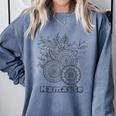 Adult Coloring Book Namaste Yoga Flowers Comfort Colors Sweatshirt Denim Adult Coloring Book Namaste Yoga Flowers Comfort Colors Sweatshirt Denim