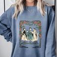 Alcott Little Women Characters Literature Book Illustration Comfort Colors Sweatshirt Denim Alcott Little Women Characters Literature Book Illustration Comfort Colors Sweatshirt Denim