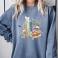 Alice In Wonderland Characters Lewis Carroll Book Lover Comfort Colors Sweatshirt Denim Alice In Wonderland Characters Lewis Carroll Book Lover Comfort Colors Sweatshirt Denim