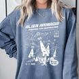 Alien Abduction UFO Lovers Comic Book Style Shirt Comfort Colors Sweatshirt Denim Alien Abduction UFO Lovers Comic Book Style Shirt Comfort Colors Sweatshirt Denim