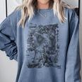 Apocalypse St John Devours The Book 1498 DüRer Angels Comfort Colors Sweatshirt Denim