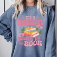Author It's A Wonderful Day To Write A Book Comfort Colors Sweatshirt Denim Author It's A Wonderful Day To Write A Book Comfort Colors Sweatshirt Denim