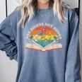 Ban Bigots Not Books Comfort Colors Sweatshirt Denim Ban Bigots Not Books Comfort Colors Sweatshirt Denim