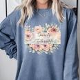 Barely Tolerable Book Floral Bookworm Lover Bookish Premium Comfort Colors Sweatshirt Denim Barely Tolerable Book Floral Bookworm Lover Bookish Premium Comfort Colors Sweatshirt Denim