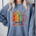 Boho Floral Book Big Fan Of Human Rights Liberal Protest Comfort Colors Sweatshirt Denim Boho Floral Book Big Fan Of Human Rights Liberal Protest Comfort Colors Sweatshirt Denim