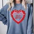 Book Lover Comfort Colors Sweatshirt Denim