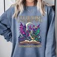 Book Lover Dragon Reading Transport You To Another World Comfort Colors Sweatshirt Denim