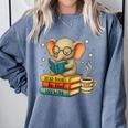 Book Lover Elephant Reading Books Library Read Books Be Kind Comfort Colors Sweatshirt Denim Book Lover Elephant Reading Books Library Read Books Be Kind Comfort Colors Sweatshirt Denim