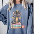 Book Lover Stay Weird Be Kind Read Books Baby Dragon Comfort Colors Sweatshirt Denim Book Lover Stay Weird Be Kind Read Books Baby Dragon Comfort Colors Sweatshirt Denim