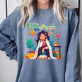 Book Lover Woman Woman Book Hangover Comfort Colors Sweatshirt Denim