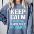 Book Of Mormon LDS Missionary Church Of Latter Day Saints Comfort Colors Sweatshirt Denim Book Of Mormon LDS Missionary Church Of Latter Day Saints Comfort Colors Sweatshirt Denim