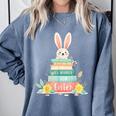 All Booked For Easter Shirt Bookworm Reading Book Reader Comfort Colors Sweatshirt Denim All Booked For Easter Shirt Bookworm Reading Book Reader Comfort Colors Sweatshirt Denim