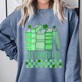 All Booked For St Patrick's Day Book Lover Lucky Shamrock Comfort Colors Sweatshirt Denim All Booked For St Patrick's Day Book Lover Lucky Shamrock Comfort Colors Sweatshirt Denim