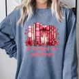 All Booked For Valentines Coquette Bow Book Lover Bookworm Comfort Colors Sweatshirt Denim All Booked For Valentines Coquette Bow Book Lover Bookworm Comfort Colors Sweatshirt Denim