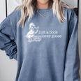 Bookish Club Silly Lover Book Reader Reading Gift Comfort Colors Sweatshirt Denim Bookish Club Silly Lover Book Reader Reading Gift Comfort Colors Sweatshirt Denim