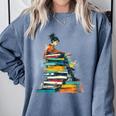 Books Abstract Artist Women Art Painting Books Comfort Colors Sweatshirt Denim Books Abstract Artist Women Art Painting Books Comfort Colors Sweatshirt Denim