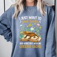 Books And Crested Gecko Owner Crestie Lover Comfort Colors Sweatshirt Denim Books And Crested Gecko Owner Crestie Lover Comfort Colors Sweatshirt Denim