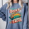 Books Are Just Word Tacos Shirt Book Shirts Reader Comfort Colors Sweatshirt Denim Books Are Just Word Tacos Shirt Book Shirts Reader Comfort Colors Sweatshirt Denim
