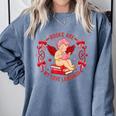 Books Are My Love Language Cupid Reading Book Valentines Day Comfort Colors Sweatshirt Denim Books Are My Love Language Cupid Reading Book Valentines Day Comfort Colors Sweatshirt Denim