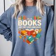 Books Are My Love Language Reading Lover Librarian Valentine Comfort Colors Sweatshirt Denim Books Are My Love Language Reading Lover Librarian Valentine Comfort Colors Sweatshirt Denim