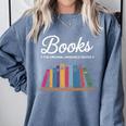 Books The Original Handheld Device Book Lovers Comfort Colors Sweatshirt Denim Books The Original Handheld Device Book Lovers Comfort Colors Sweatshirt Denim