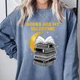 Books Are My Valentine Cute Book Lover Valentine's Day Comfort Colors Sweatshirt Denim Books Are My Valentine Cute Book Lover Valentine's Day Comfort Colors Sweatshirt Denim