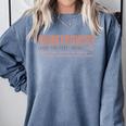 Booktrovert Definition Comfort Colors Sweatshirt Denim
