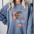 Bookworm Book Reader Book Nerd Book Reading Lover Comfort Colors Sweatshirt Denim