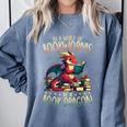 Bookworms Be A Book Dragon Literature Reading & Book Lover Comfort Colors Sweatshirt Denim Bookworms Be A Book Dragon Literature Reading & Book Lover Comfort Colors Sweatshirt Denim