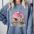 Born To Read Book Forced To Read Emails Skeleton Comfort Colors Sweatshirt Denim Born To Read Book Forced To Read Emails Skeleton Comfort Colors Sweatshirt Denim