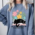 Cat Meme I Like Cats And Books And Maybe Three People Comfort Colors Sweatshirt Denim Cat Meme I Like Cats And Books And Maybe Three People Comfort Colors Sweatshirt Denim
