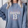 Chapter 13 Birthday Shirt Girls Women Book Lovers To Read Comfort Colors Sweatshirt Denim Chapter 13 Birthday Shirt Girls Women Book Lovers To Read Comfort Colors Sweatshirt Denim