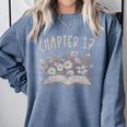Chapter 17th Birthday Bookworm 17 Years Old For Book Lovers Comfort Colors Sweatshirt Denim Chapter 17th Birthday Bookworm 17 Years Old For Book Lovers Comfort Colors Sweatshirt Denim