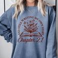 Chapter 21 Book Readers Flower Lovers 21st Birthday Girls Comfort Colors Sweatshirt Denim Chapter 21 Book Readers Flower Lovers 21st Birthday Girls Comfort Colors Sweatshirt Denim