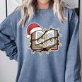 Christmas Book Festive Holiday Xmas Comfort Colors Sweatshirt Denim Christmas Book Festive Holiday Xmas Comfort Colors Sweatshirt Denim