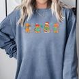 Christmas Library Gingerbread Man Books Lover Bookish Comfort Colors Sweatshirt Denim Christmas Library Gingerbread Man Books Lover Bookish Comfort Colors Sweatshirt Denim