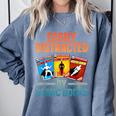 Cute Comic Book For Men Women Comic Book Collector Comfort Colors Sweatshirt Denim