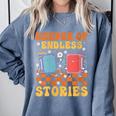 Cute Librarian Library Book Lover Keeper Of Endless Stories Comfort Colors Sweatshirt Denim Cute Librarian Library Book Lover Keeper Of Endless Stories Comfort Colors Sweatshirt Denim